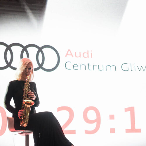 premiera-audi-a8-lellek-gliwice-2017-wystep-z-saksofonem